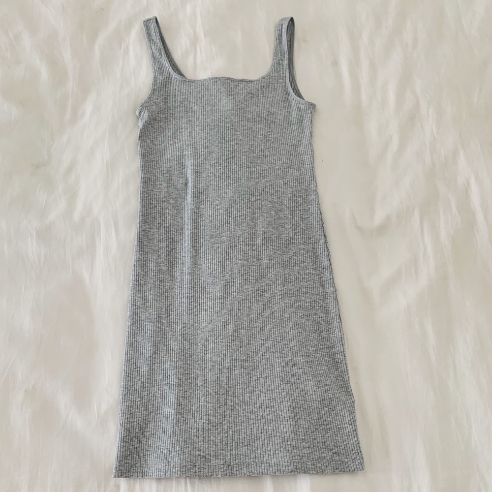 Gray Bodycon Minidress - Picture 3 of 3